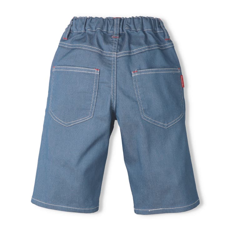 接触冷感メッシュツイル6分丈ハーフパンツ | こどもの森e-shop | 詳細画像2 