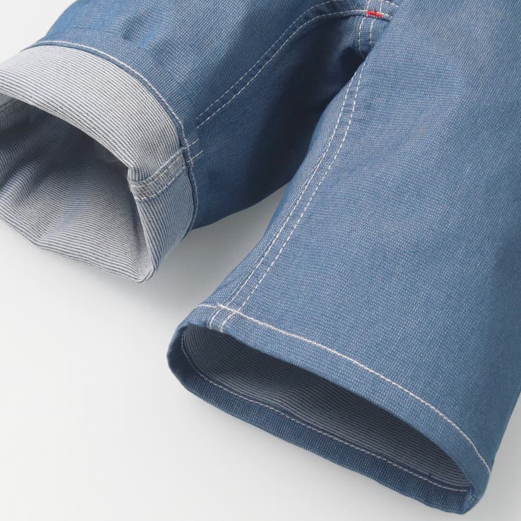 接触冷感メッシュツイル6分丈ハーフパンツ | こどもの森e-shop | 詳細画像5 
