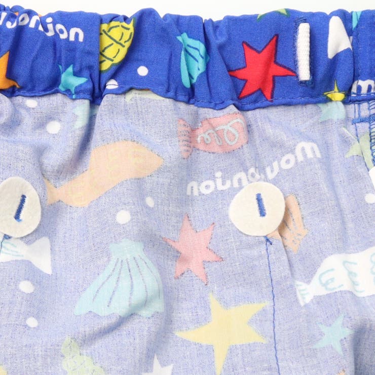 お魚柄レーヨンハーフパンツ | こどもの森e-shop | 詳細画像8 