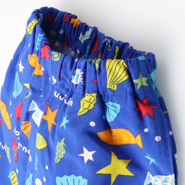 お魚柄レーヨンハーフパンツ | こどもの森e-shop | 詳細画像3 