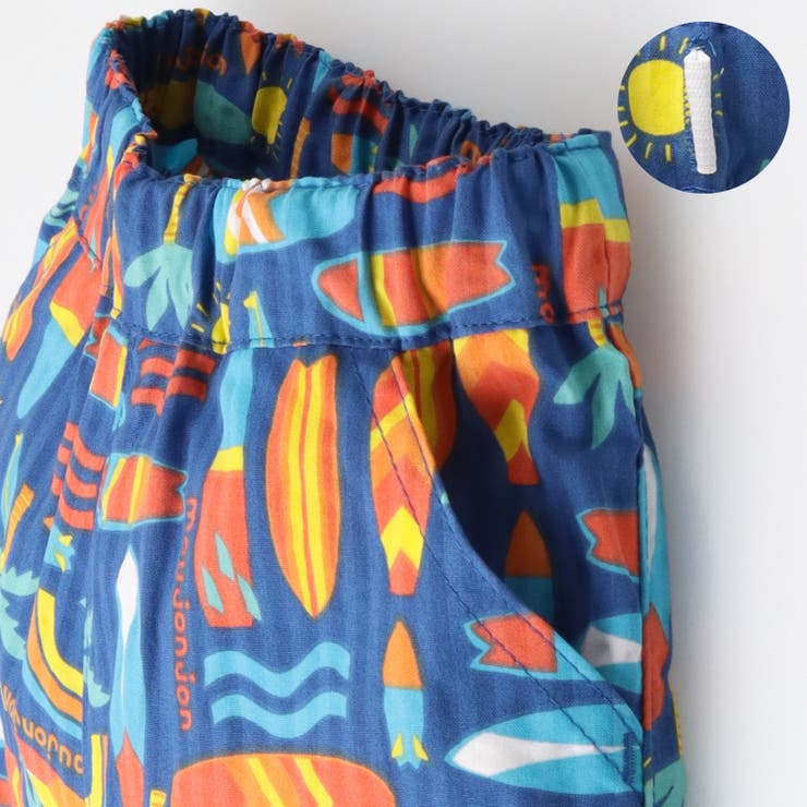 サーフボード柄サッカーハーフパンツ | こどもの森e-shop | 詳細画像3 