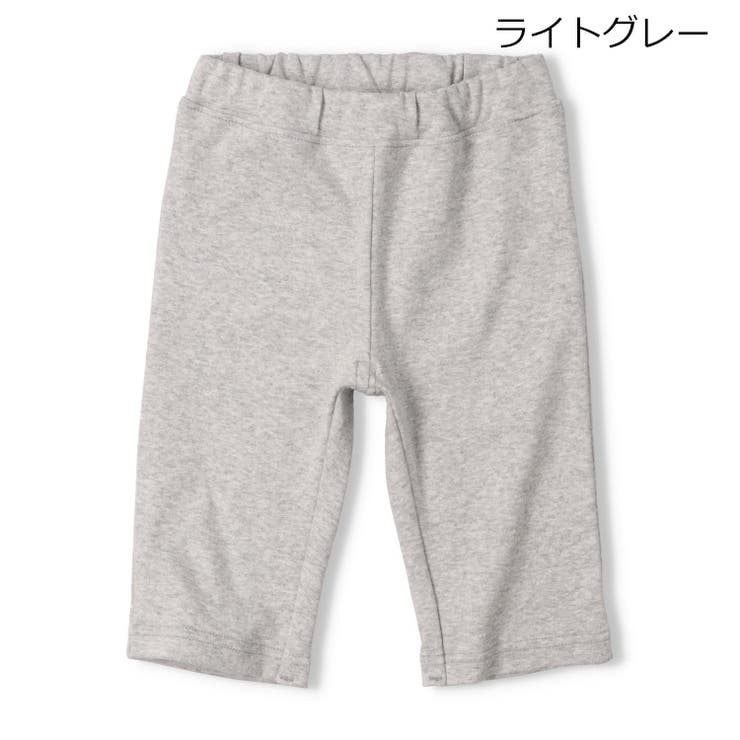 ライトグレー | 【WEB限定】日本製スパンフライス無地ハーフパンツ | こどもの森e-shop