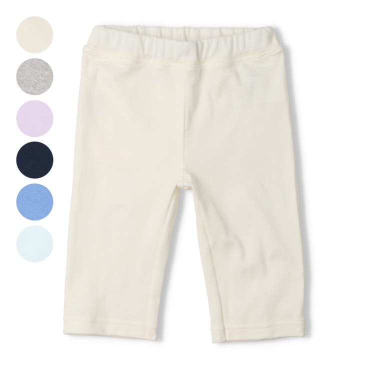 【WEB限定】日本製スパンフライス無地ハーフパンツ | こどもの森e-shop | 詳細画像1 