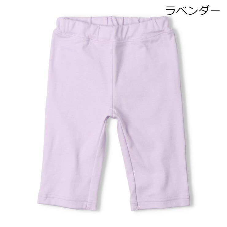ラベンダー | 【WEB限定】日本製スパンフライス無地ハーフパンツ | こどもの森e-shop