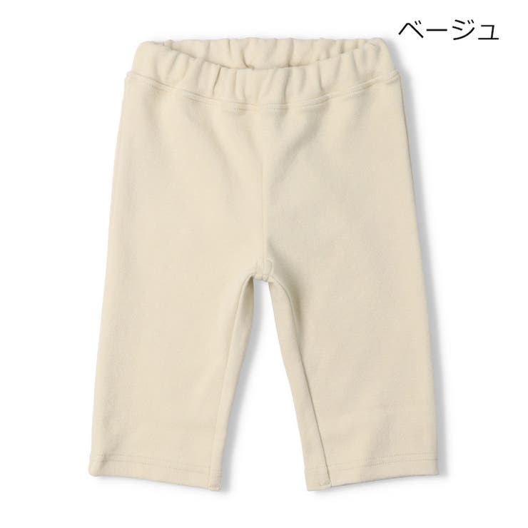 ベージュ | 【WEB限定】スパンフライス6分丈ハーフパンツ | こどもの森e-shop
