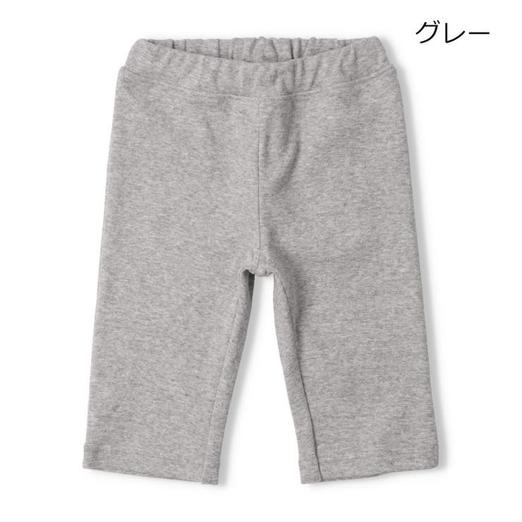 グレー | 【WEB限定】日本製スパンフライス6分丈ハーフパンツ | こどもの森e-shop