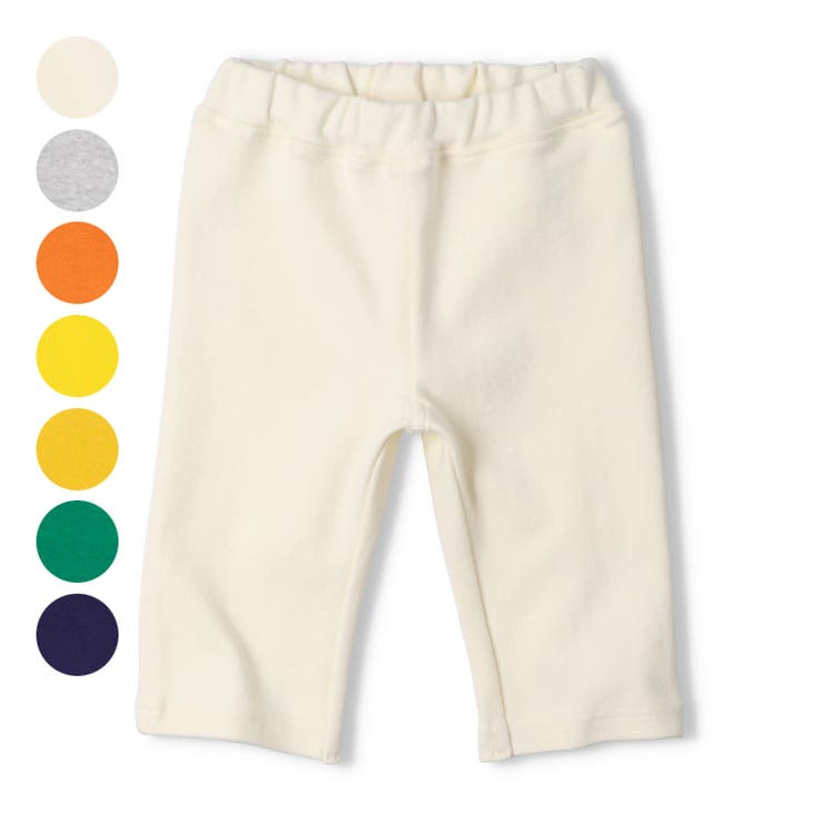 【WEB限定】日本製スパンフライス6分丈ハーフパンツ  | こどもの森e-shop | 詳細画像1 