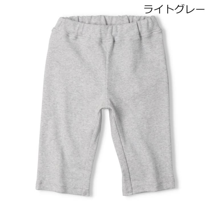 ライトグレー | 【WEB限定】日本製スパンフライス6分丈ハーフパンツ  | こどもの森e-shop