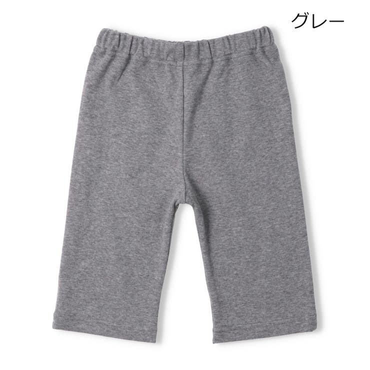 グレー | 【WEB限定】日本製スパンフライス6分丈ハーフパンツ | こどもの森e-shop