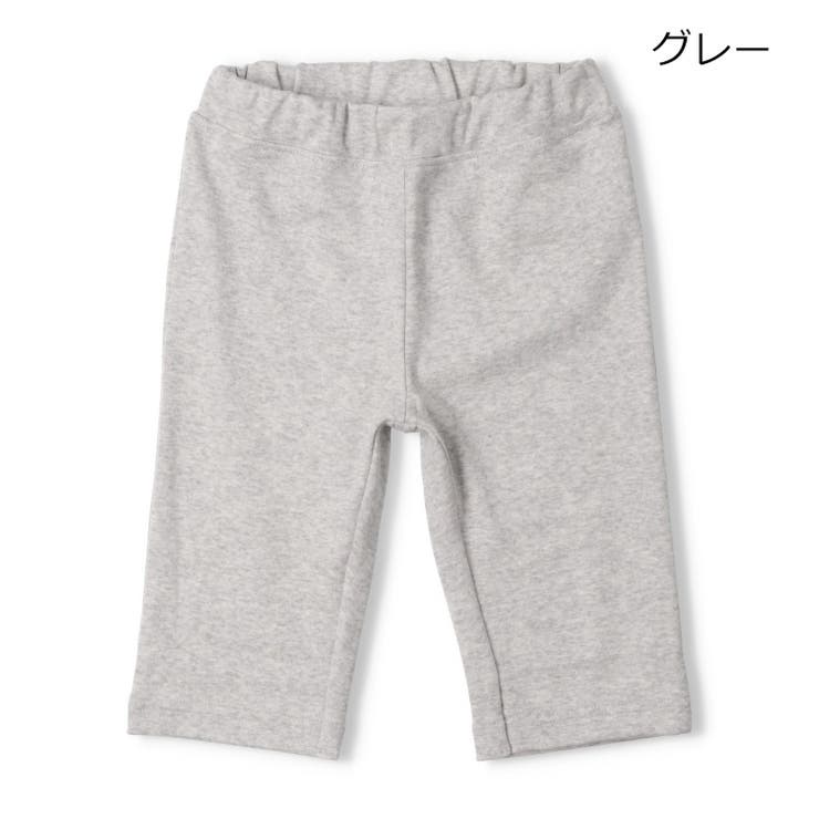 グレー | 【WEB限定】日本製スパンフライス6分丈ハーフパンツ | こどもの森e-shop