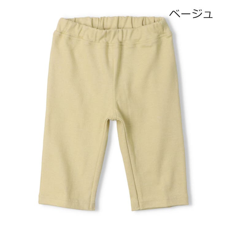 ベージュ | 【WEB限定】日本製スパンフライス6分丈ハーフパンツ | こどもの森e-shop