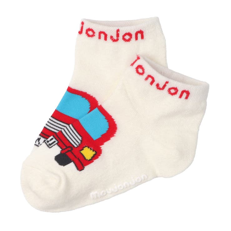 オフホワイト | 車アンクル丈ソックス・靴下 | こどもの森e-shop