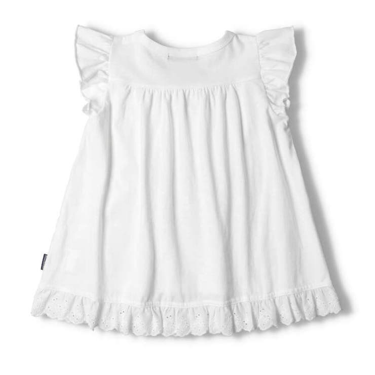 レース切替袖フリルチュニックTシャツ 80cm～140cm M42816 | こどもの森e-shop | 詳細画像4 