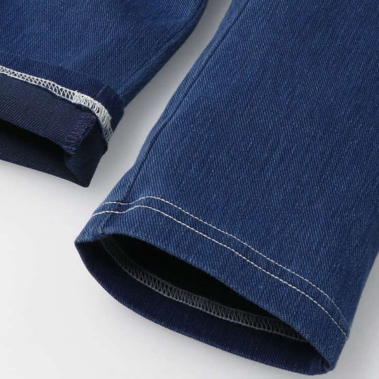 デニムニット無地7分丈パンツ 80cm～140cm M43104 | こどもの森e-shop | 詳細画像6 