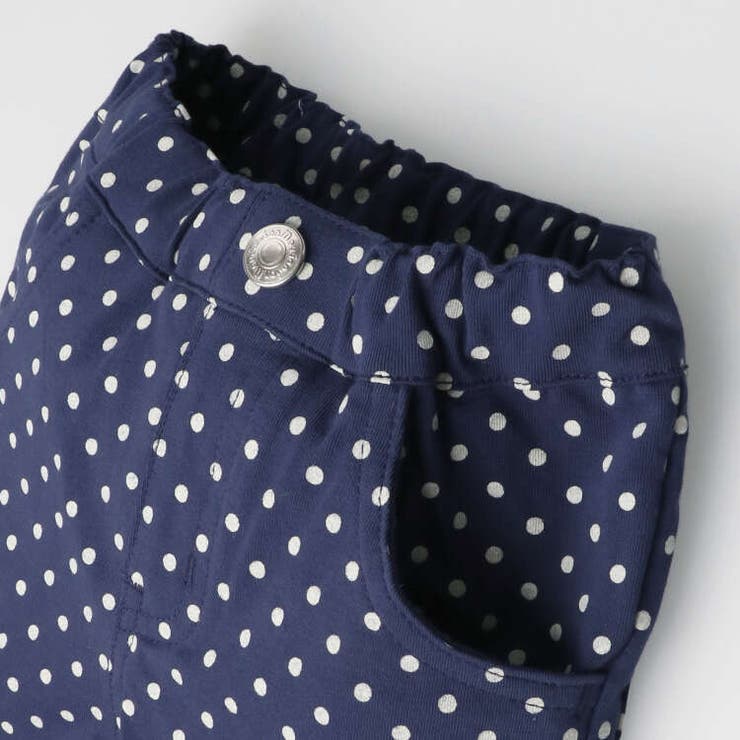 無地・水玉ドット柄6分丈ハーフパンツ 80cm～140cm M43111 | こどもの森e-shop | 詳細画像6 