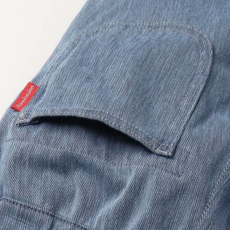 デニムニットスキニー6分丈ハーフパンツ 80cm～140cm M43116 | こどもの森e-shop | 詳細画像6 