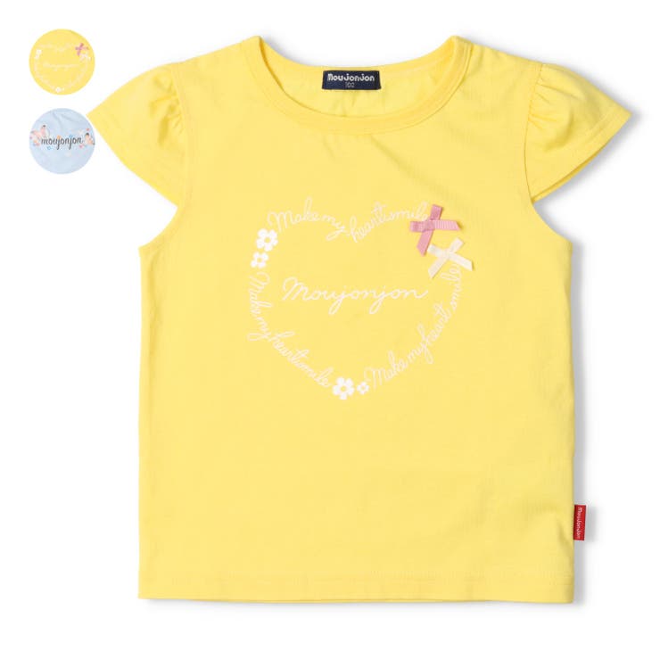 ハート・ちょうちょプリント半袖Ｔシャツ | こどもの森e-shop | 詳細画像1 