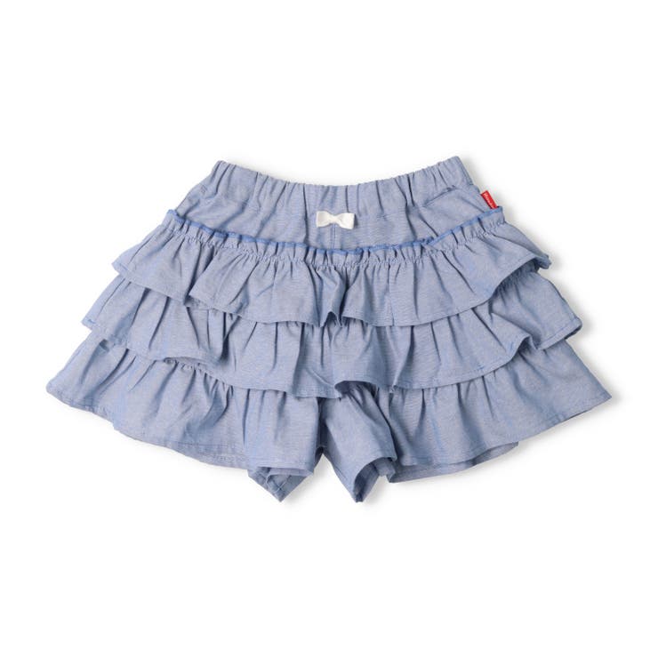 ストライプ・無地3分丈フリルショートパンツ | こどもの森e-shop | 詳細画像3