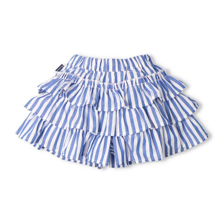 ストライプ・無地3分丈フリルショートパンツ | こどもの森e-shop | 詳細画像4