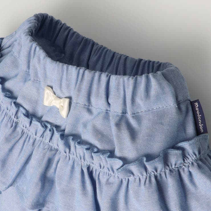 小花柄・無地ダンガリーフリルショートパンツ | こどもの森e-shop | 詳細画像5 