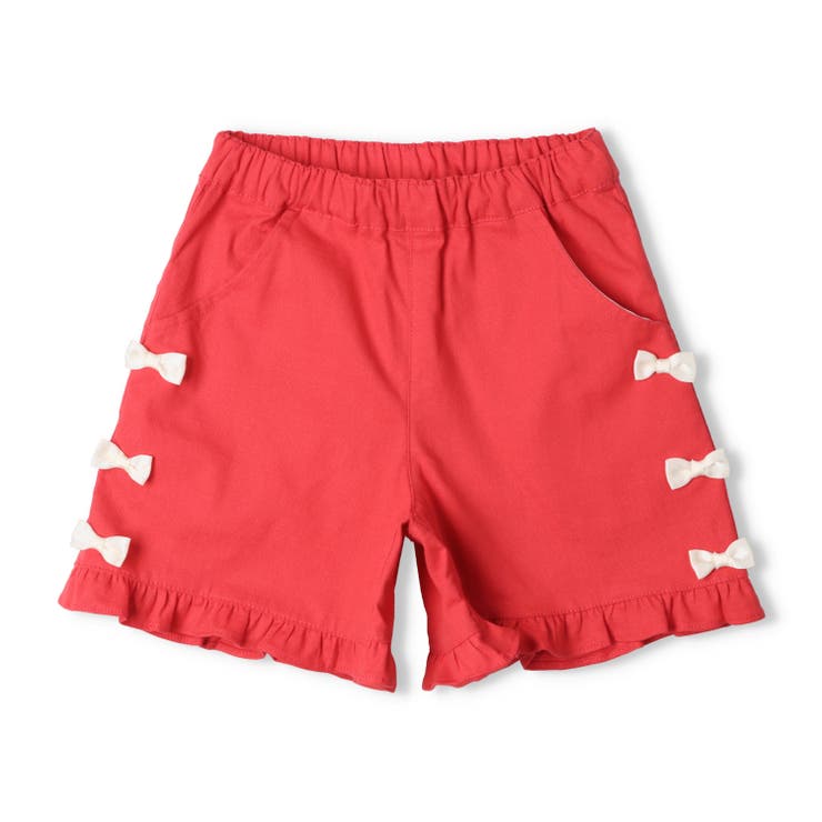脇リボン付き3分丈ショートパンツ | こどもの森e-shop | 詳細画像3 