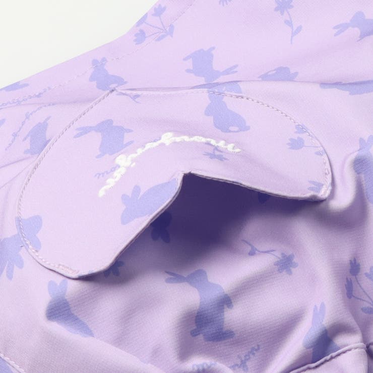 子供服moujonjon(ムージョンジョン)うさぎ柄水陸両用ショートパンツ80cm～130cmM4517