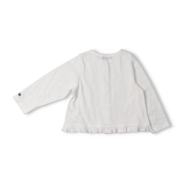 裾フリル無地カーディガン | こどもの森e-shop | 詳細画像2 