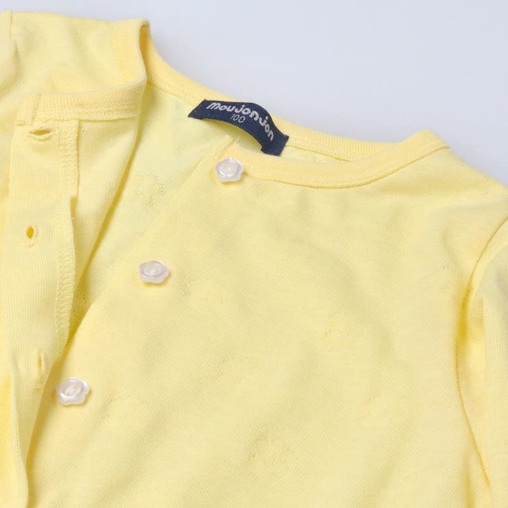 裾フリル無地カーディガン | こどもの森e-shop | 詳細画像3 