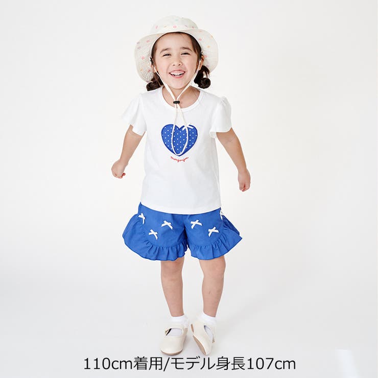 ハートアップリケ半袖Ｔシャツ | こどもの森e-shop | 詳細画像8 