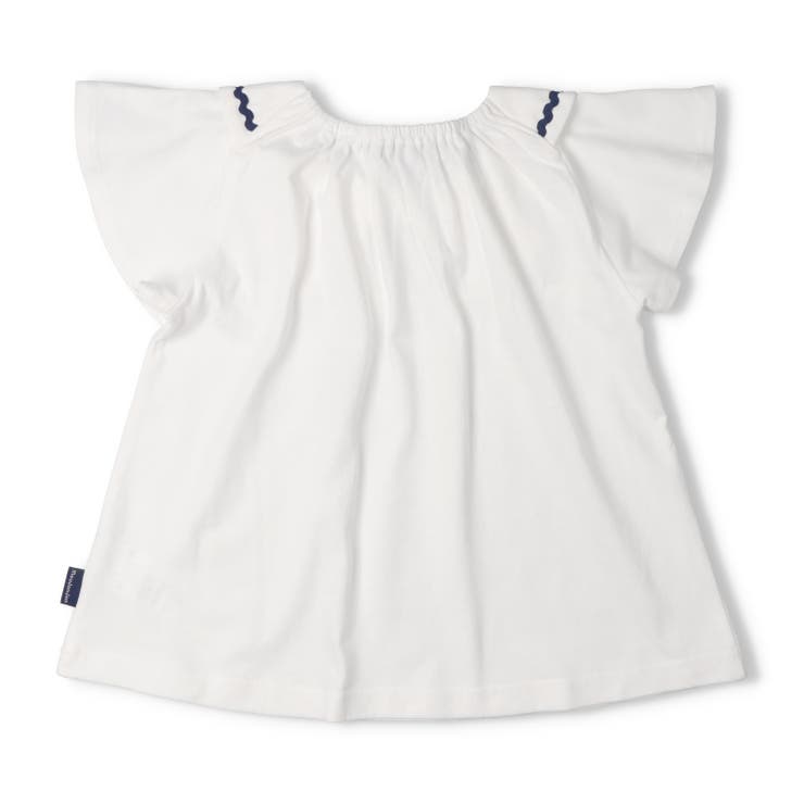 リボン衿付き半袖Ｔシャツ | こどもの森e-shop | 詳細画像2 