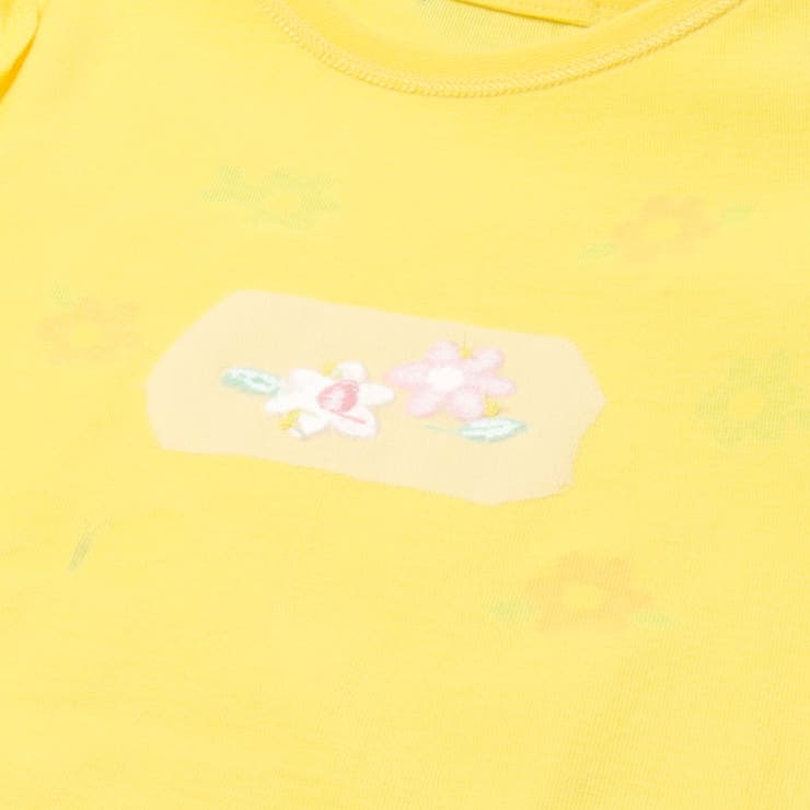 お花プリント刺繍裾スカラップＴシャツ | こどもの森e-shop | 詳細画像6 