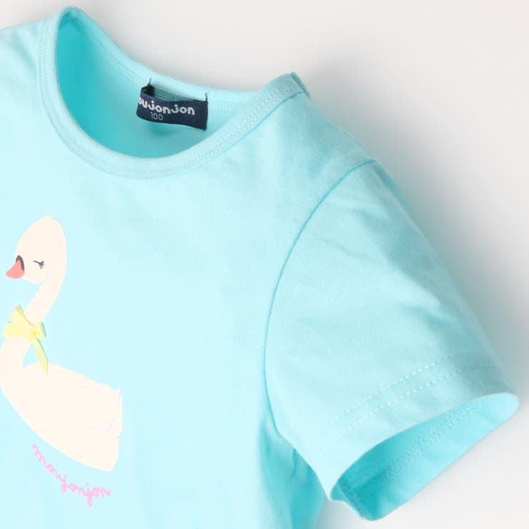 動物・白鳥プリントＴシャツ | こどもの森e-shop | 詳細画像3 