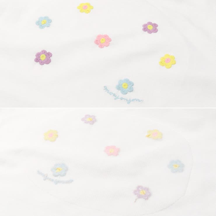 【WEB限定】お花刺繍半袖Ｔシャツ | こどもの森e-shop | 詳細画像4 