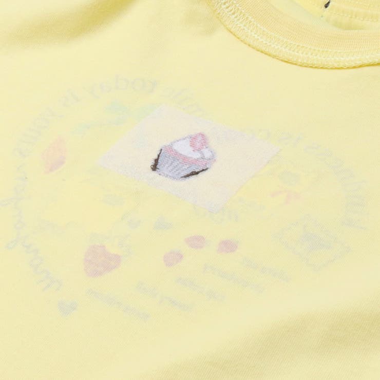 【WEB限定】ねこロゴプリントケーキ刺繍Ｔシャツ | こどもの森e-shop | 詳細画像5 