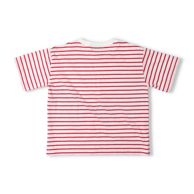 【WEB限定】チェリーラメボーダーＴシャツ | こどもの森e-shop | 詳細画像2 