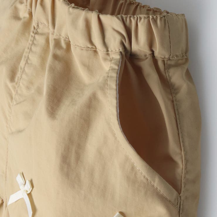 水陸両用リボン付き裾フリルショートパンツ | こどもの森e-shop | 詳細画像5 