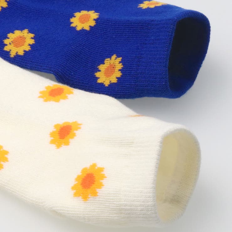 ひまわり柄アンクル丈ソックス・靴下 | こどもの森e-shop | 詳細画像2 