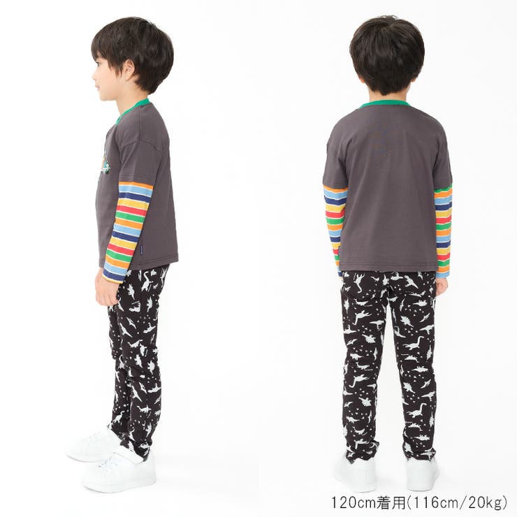 総柄裏毛スキニーパンツ | こどもの森e-shop | 詳細画像15 