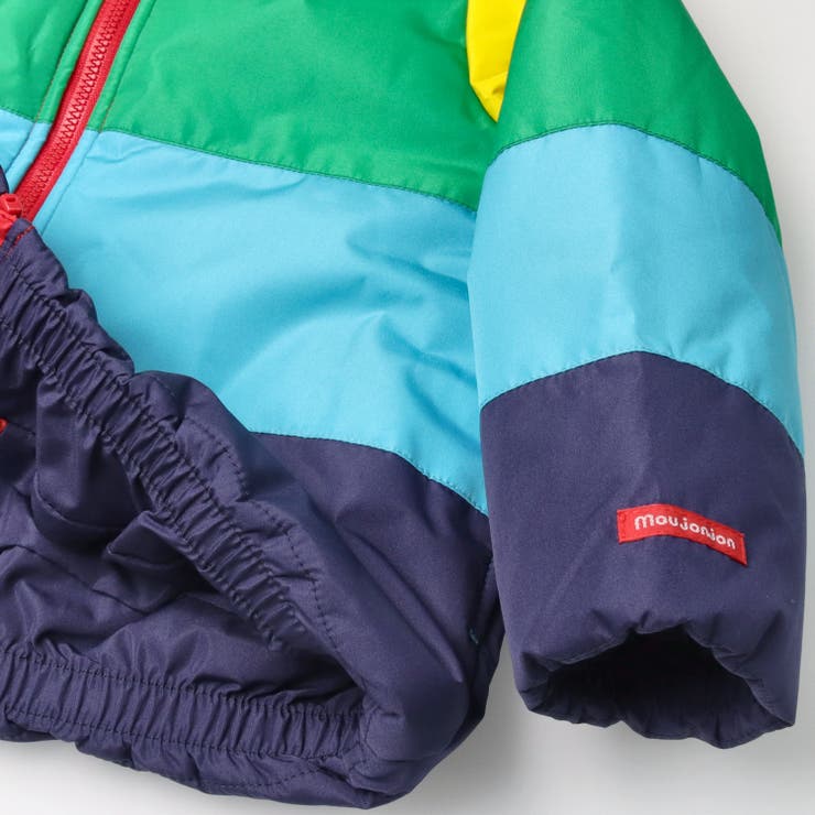 フード取り外し配色防風中綿ジャケット | こどもの森e-shop | 詳細画像9 