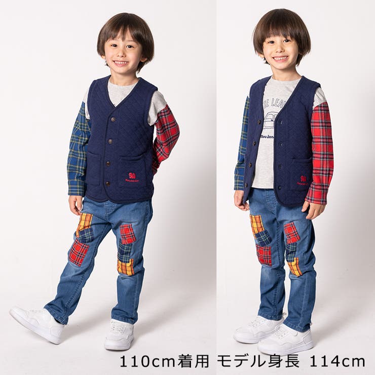 前開きニットキルトベスト | こどもの森e-shop | 詳細画像9 