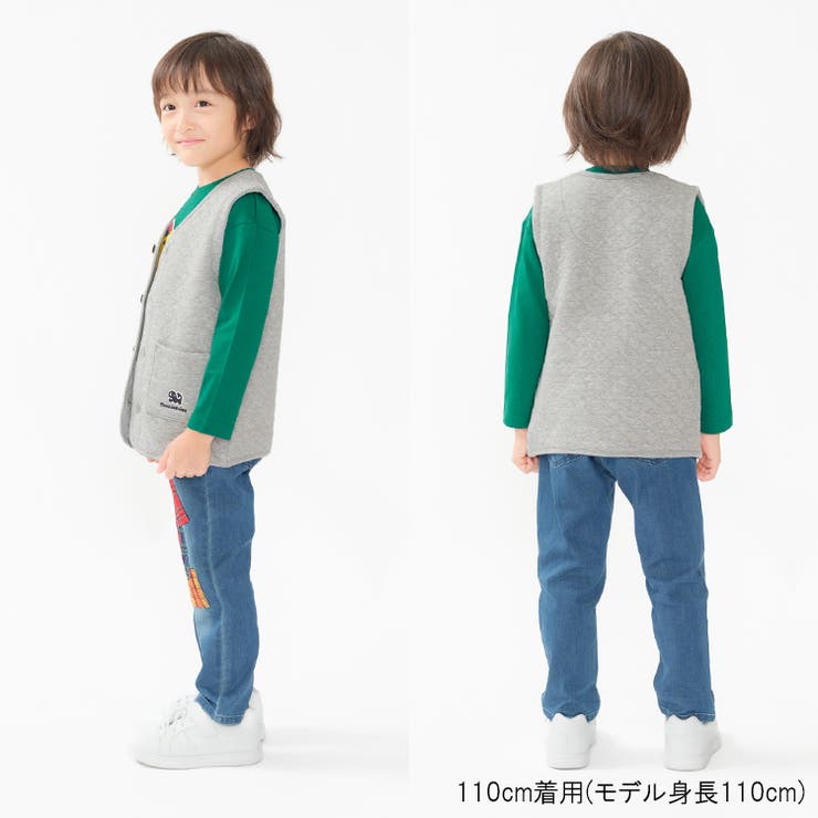 前開きニットキルトベスト | こどもの森e-shop | 詳細画像11 