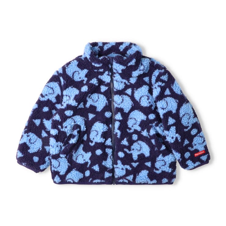 ぞう総柄ボアジャケット | こどもの森e-shop | 詳細画像2 
