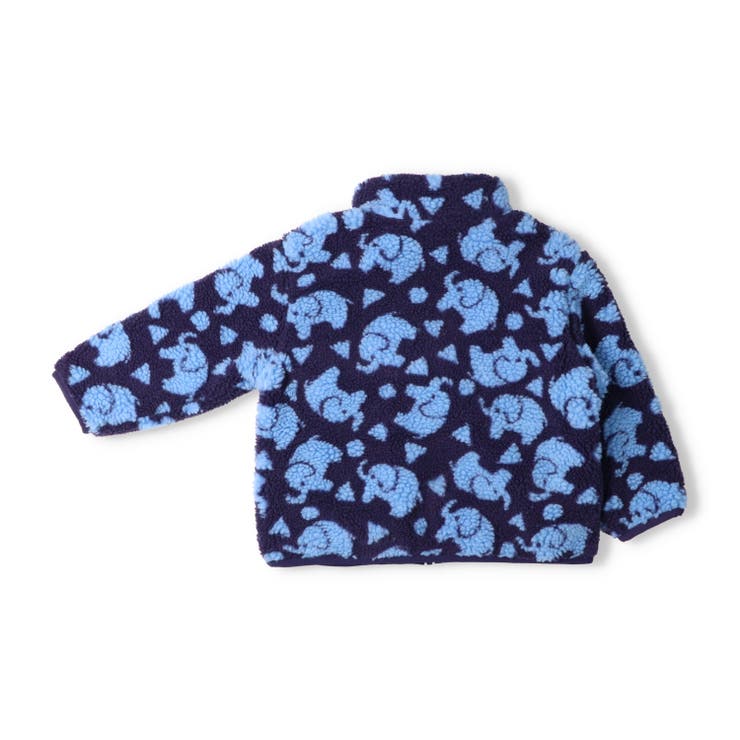 ぞう総柄ボアジャケット | こどもの森e-shop | 詳細画像3 