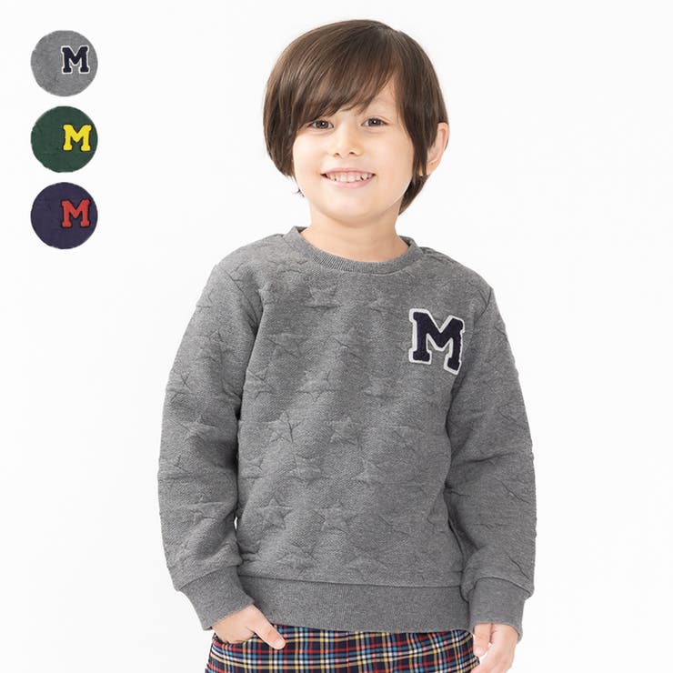 星柄ニットキルトトレーナー | こどもの森e-shop | 詳細画像1 