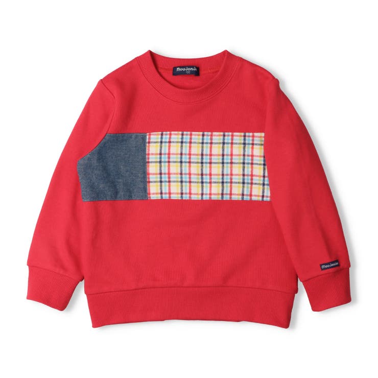 チェック柄切替裏毛トレーナー | こどもの森e-shop | 詳細画像3 