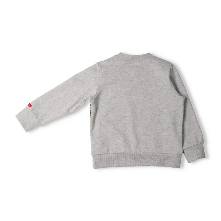 チェック柄切替裏毛トレーナー | こどもの森e-shop | 詳細画像4 