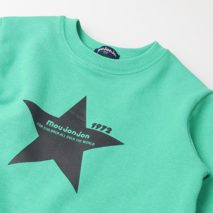 【WEB限定】星プリント裏毛トレーナー | こどもの森e-shop | 詳細画像3 