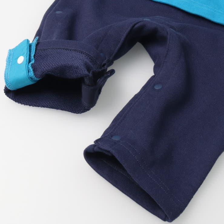 車プリント裏毛ロンパース | こどもの森e-shop | 詳細画像9 