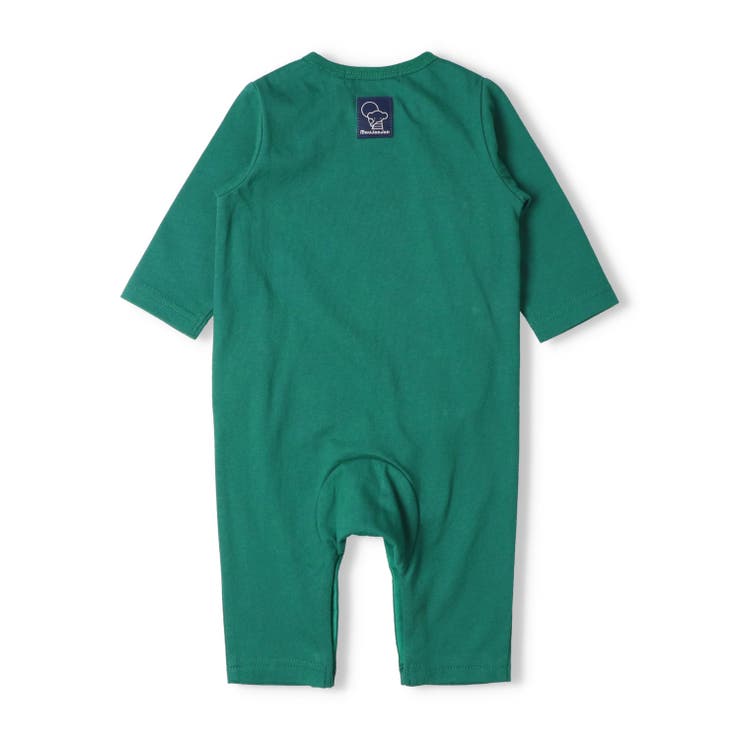 ロゴ・バスワッペン長袖ロンパース | こどもの森e-shop | 詳細画像2 