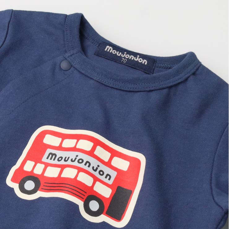 ロゴ・バスワッペン長袖ロンパース | こどもの森e-shop | 詳細画像5 